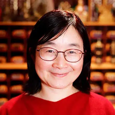 Jackie Bao, one of the senior teachers at the Tibetan Buddhist Rime Institute giving classes on meditation