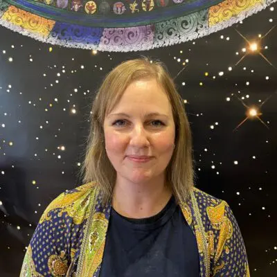 Sherab Gyalmo, Tanya Nie, a devoted volunteer of the Tibetan Buddhist Rimé Institute, Tanya assists with many activities that support the temple including fundraising, communications, social media and assists as a casual teacher in TBRI’s regular scheduled classes.