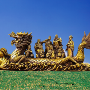 The Eight Immortals, a group of legendary immortals in Chinese mythology.