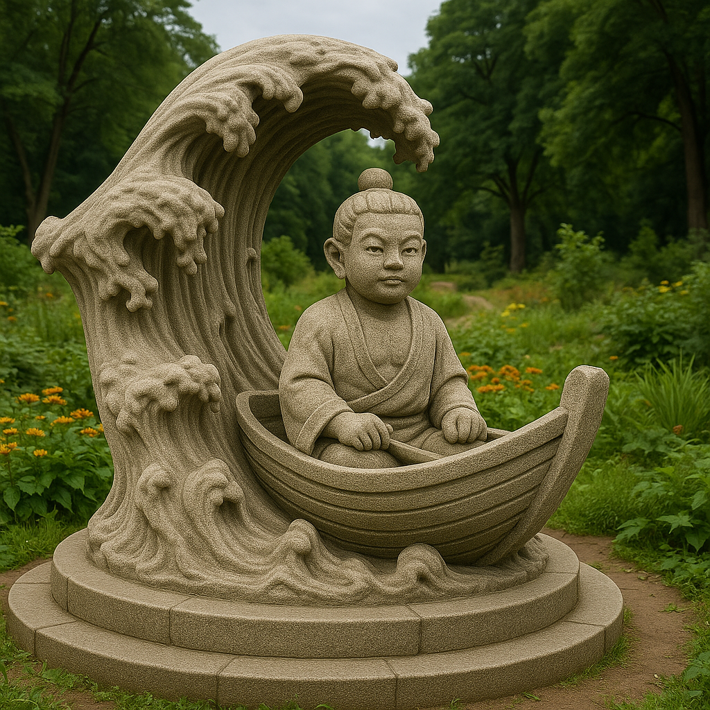 Sukunabikona or Sukuna bikona, the small lord of renown, is the mythological being of the hot springs, agriculture, healing, magic, brewing sake and knowledge